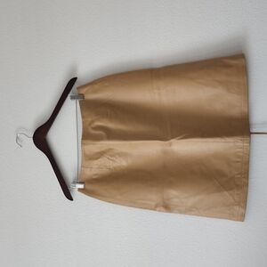 Newport News 100% leather skirt